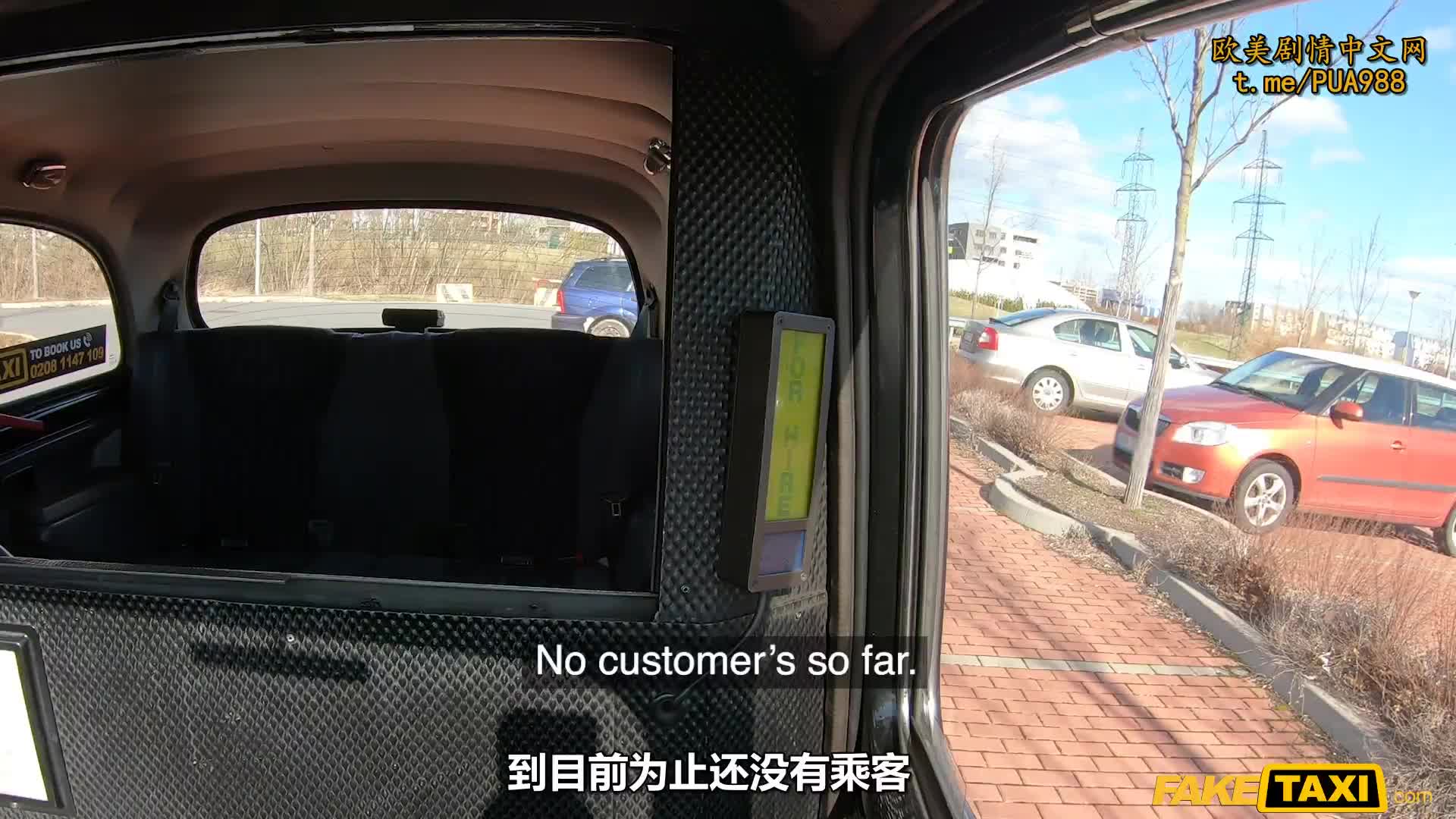 女主想白嫖车费被司机操了一顿