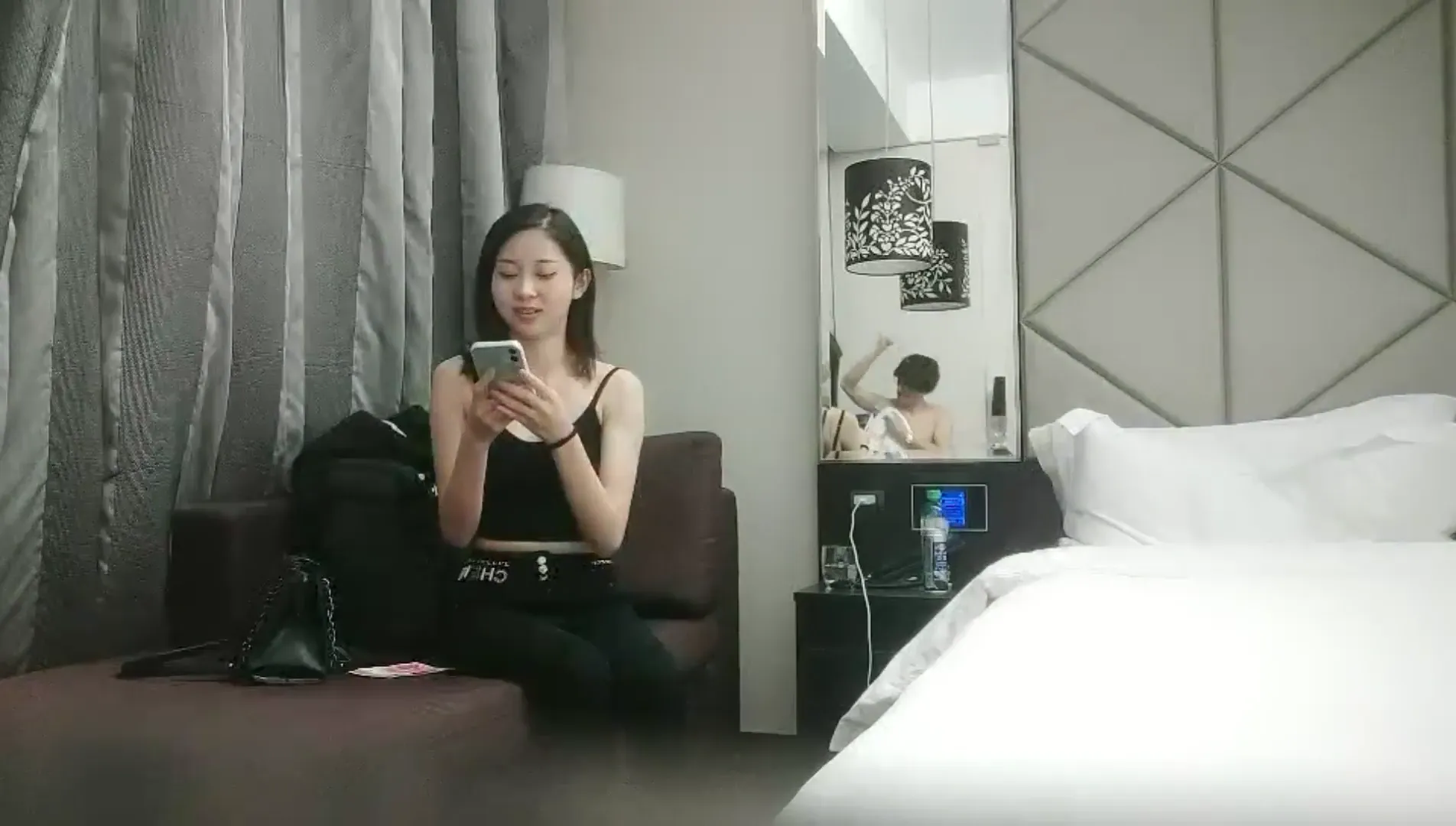 夜战知性美女