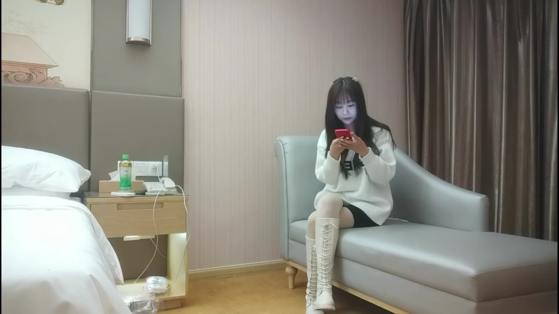 拔套被抓有那味了