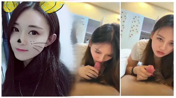 露脸 女神口活含情脉脉 插入后骚气十足