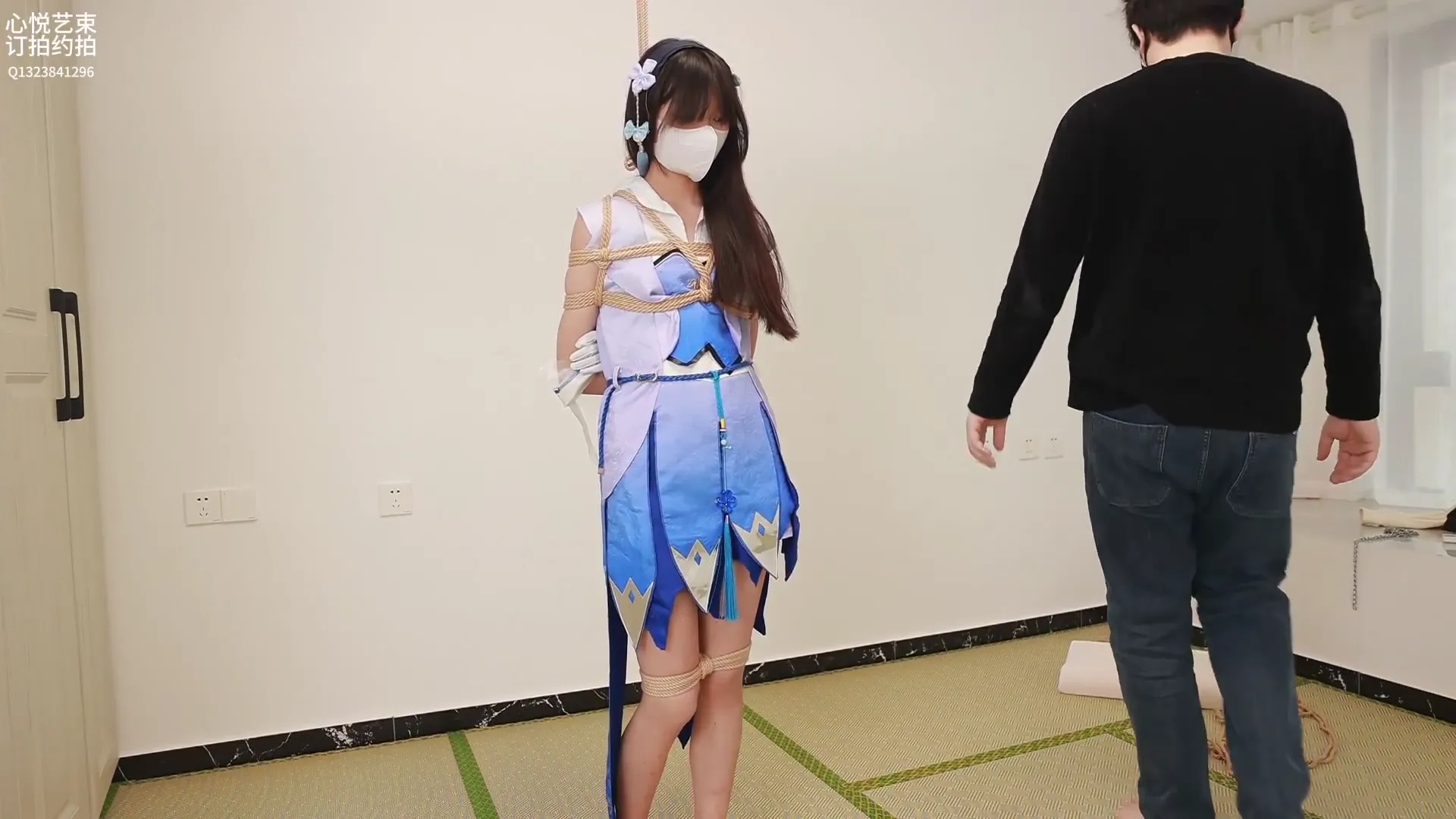 cos电击挠脚心镣铐束缚tk