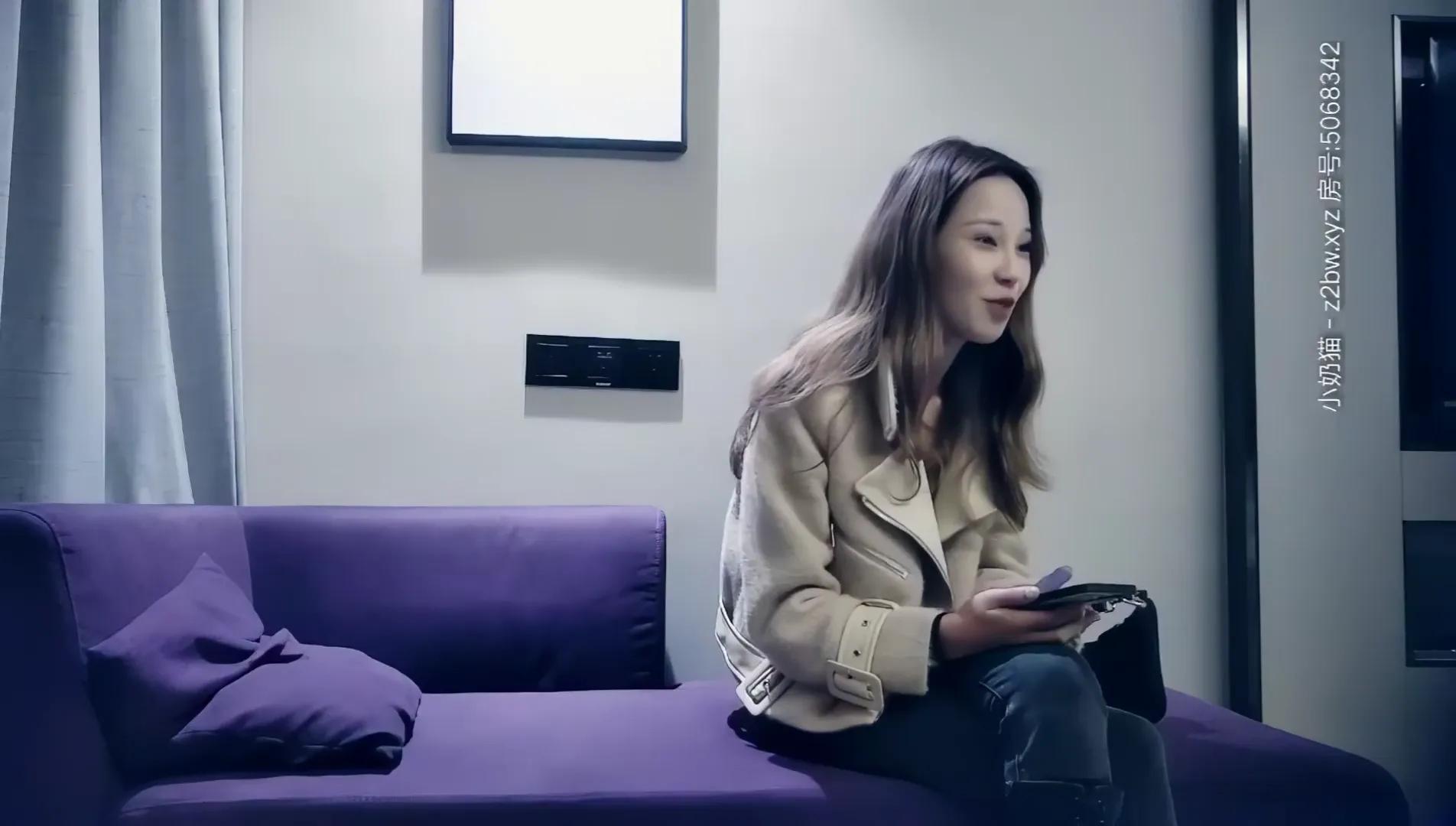 牛仔裤高靴外围妹子